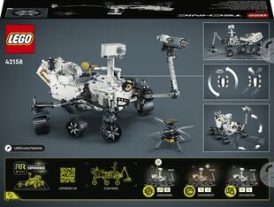 42158 LEGO® Technic NASA Mars Rover Perseverance hind ja info | Klotsid ja konstruktorid | hansapost.ee