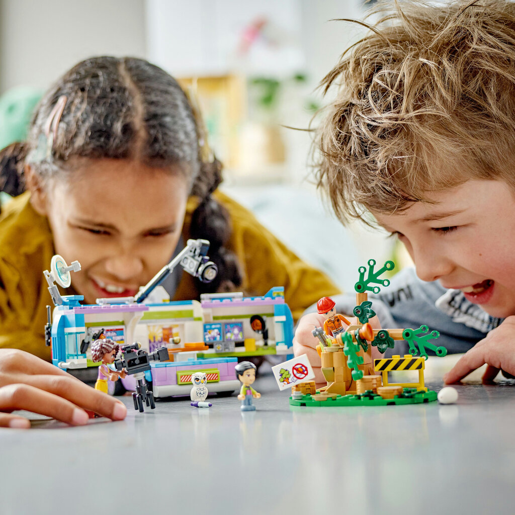 41749 LEGO® Friends Uudisteteenistuse kaubik цена и информация | Klotsid ja konstruktorid | hansapost.ee