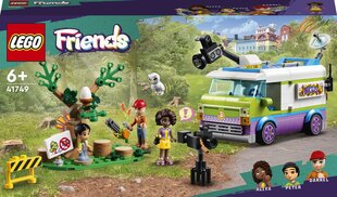 41749 Фургон службы новостей LEGO® Friends цена и информация | Конструкторы и кубики | hansapost.ee