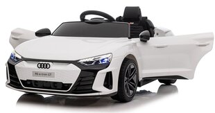 Детский одноместный автомобиль Audi RS e-tron, белый цена и информация | Электромобили для детей | hansapost.ee