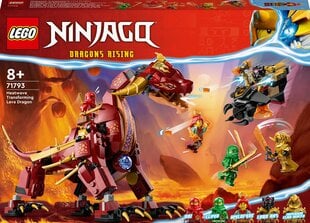 71793 LEGO® NINJAGO Heatwave трансформируемый лавовый дракон цена и информация | Конструкторы и кубики | hansapost.ee