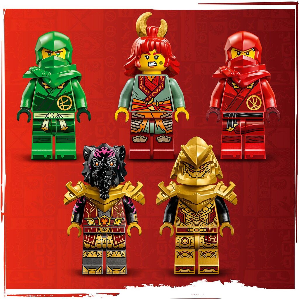 71793 LEGO® NINJAGO Heatwave muutuv laavadraakon цена и информация | Klotsid ja konstruktorid | hansapost.ee