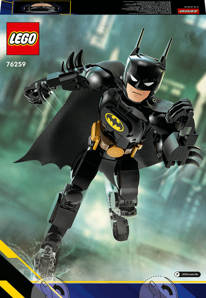 76259 LEGO® Super Heroes Batmani ehitatav figuriin цена и информация | Klotsid ja konstruktorid | hansapost.ee