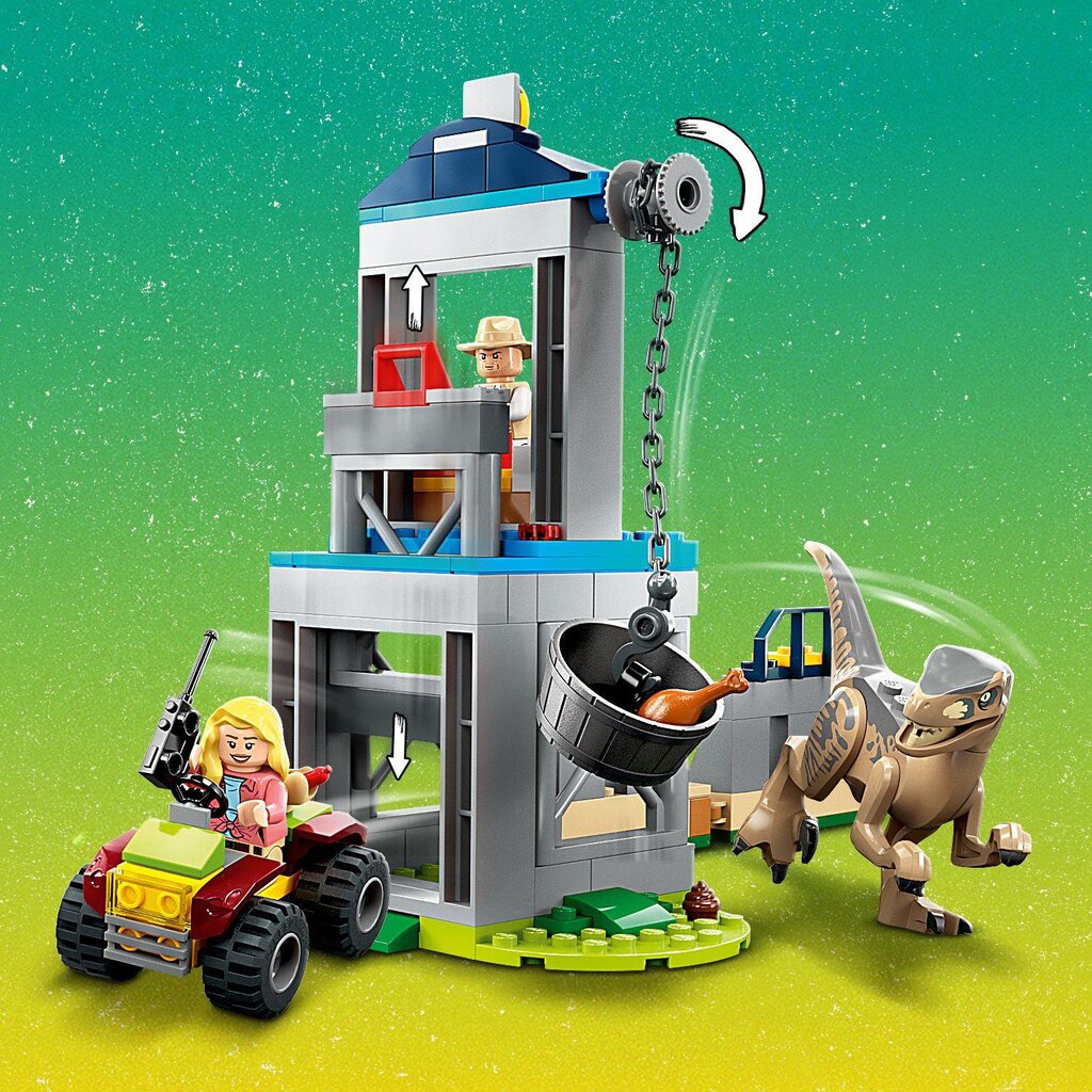 76957 LEGO® Jurassic World Velociraptori põgenemine hind ja info | Klotsid ja konstruktorid | hansapost.ee