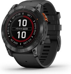 Garmin fēnix® 7X Pro Solar Slate Grey/Black цена и информация | Смарт-часы (smartwatch) | hansapost.ee
