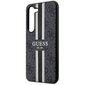 Guess GUHCS23MP4RPSK S23+ S916 czarny|black hardcase 4G Printed Stripe hind ja info | Telefonide kaitsekaaned ja -ümbrised | hansapost.ee