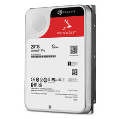 Внутренний жесткий диск Seagate IronWolf Pro ST20000NE000 3,5 дюйма, 20 000 ГБ, Serial ATA III цена и информация | Внутренние жёсткие диски (HDD, SSD, Hybrid) | hansapost.ee