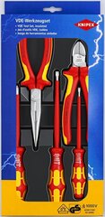 Tööriistakomplekt Knipex 5-osaline hind ja info | Käsitööriistad | hansapost.ee