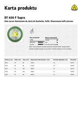 Пильный диск KLINGSPOR 300 мм x 2,0 мм x 30/25,4 мм DT600F для керамики цена и информация | Klingspor Сантехника, ремонт, вентиляция | hansapost.ee