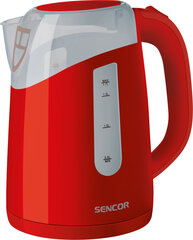 Sencor SWK1704RD цена и информация | Электрочайники | hansapost.ee