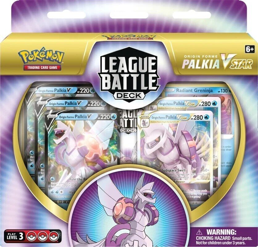 Lauamäng Pokémon TCG Origin Forme Palkia VSTAR League Battle Deck, EN цена и информация | Lauamängud ja mõistatused perele | hansapost.ee