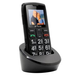 Телефон для пожилых людей Artfone C1+, Dual SIM Black цена и информация | Мобильные телефоны | hansapost.ee
