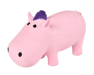 Barry King roosa piiksuv lateksist notsu 13x5x8cm hind ja info | Koerte mänguasjad | hansapost.ee