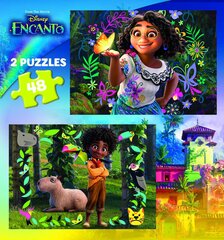 Pusle Educa Disney Encanto, 2x48 tükki цена и информация | Пазлы | hansapost.ee