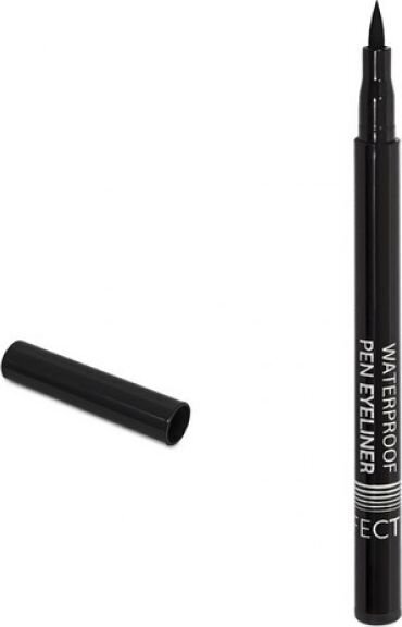 Veekindel silmalainer Affect Eyeliner Black, 1.2 g цена и информация | Lauvärvid, ripsmetušid ja silmapliiatsid | hansapost.ee