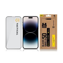 Tactical Glass Shield 5D for Apple iPhone 14 Pro Black цена и информация | Защитные пленки для телефонов | hansapost.ee