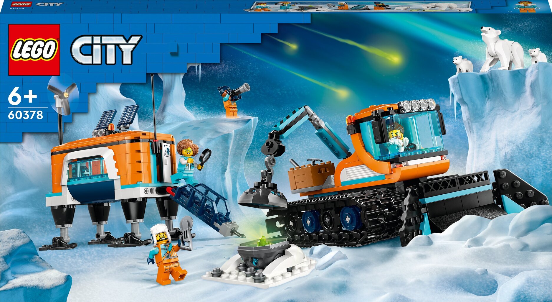 60378 LEGO® City Arktika avastaja veoauto ja mobiilne labor hind ja info | Klotsid ja konstruktorid | hansapost.ee
