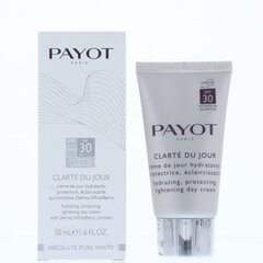 Niisutav päevakreem Payot Clarte Du Jour SPF30 50 ml hind ja info | Näokreemid | hansapost.ee