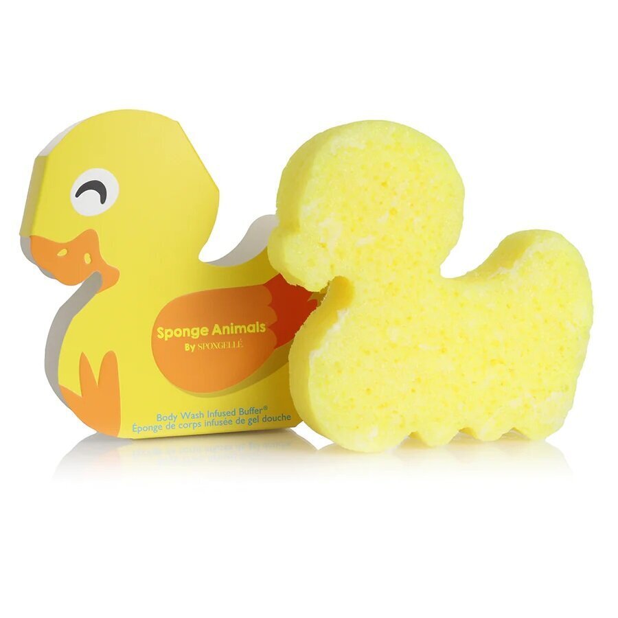 Käsn, rikastatud dušigeeliga Spongelle Animal Kids Duck hind ja info | Dušigeelid, õlid | hansapost.ee