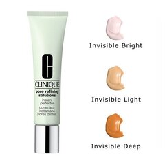 Pinguldav, tooniv näokreem Clinique Pore Refining Solutions Instant Perfector Invisible Deep, 15 ml hind ja info | Näokreemid | hansapost.ee