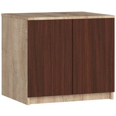 Верхний шкаф Akord S60, бежевый/коричневый цвет цена и информация | Шкафчики | hansapost.ee