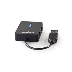 Nedis UHUBU2410BK USB Hub - Splitter hind ja info | Nedis Arvutite lisatarvikud | hansapost.ee