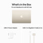 Macbook Air 15” Apple M2 8C CPU, 10C GPU/8GB/256GB SSD/Starlight/INT - MQKU3ZE/A цена и информация | Sülearvutid | hansapost.ee
