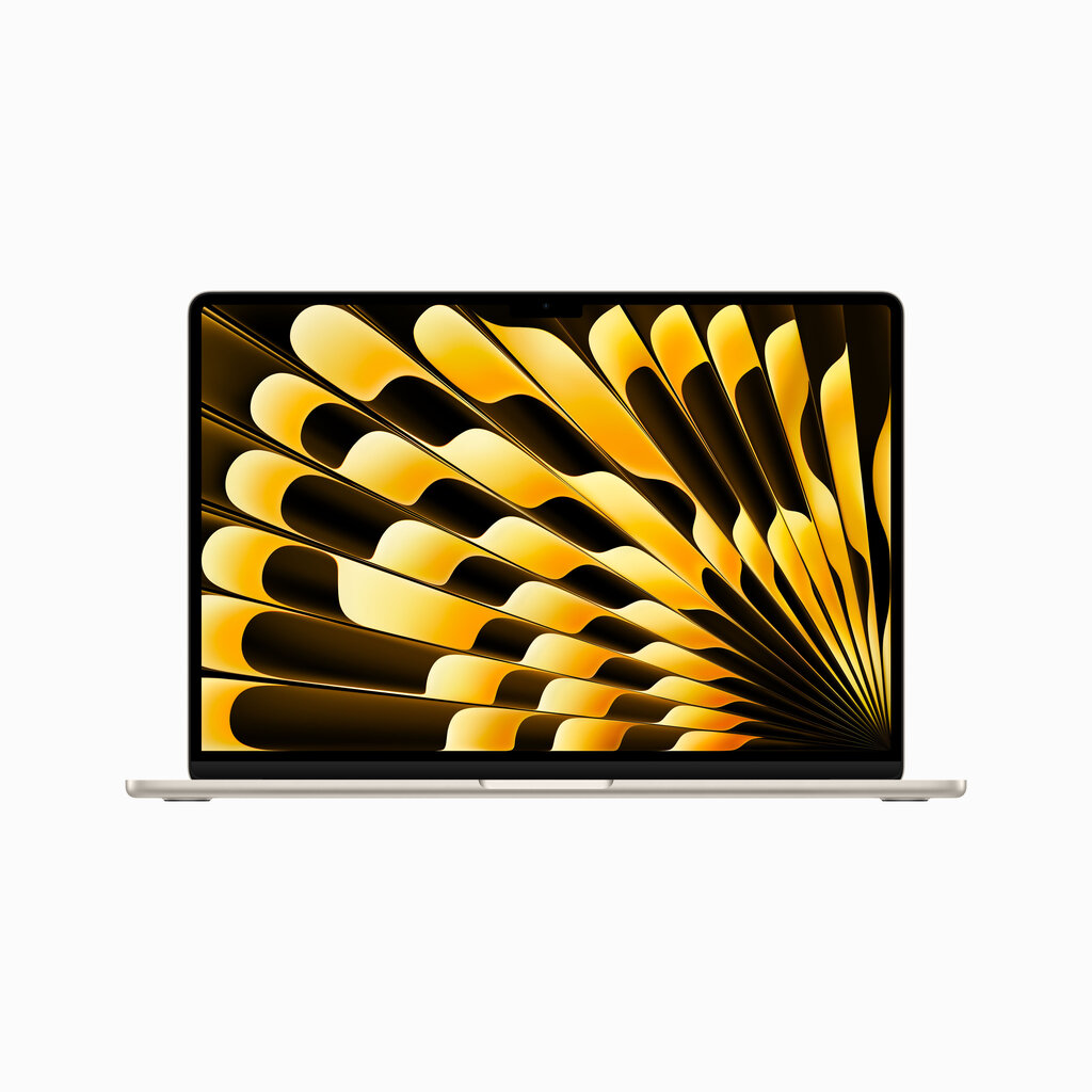 Macbook Air 15” Apple M2 8C CPU, 10C GPU/8GB/256GB SSD/Starlight/RUS - MQKU3RU/A hind ja info | Sülearvutid | hansapost.ee