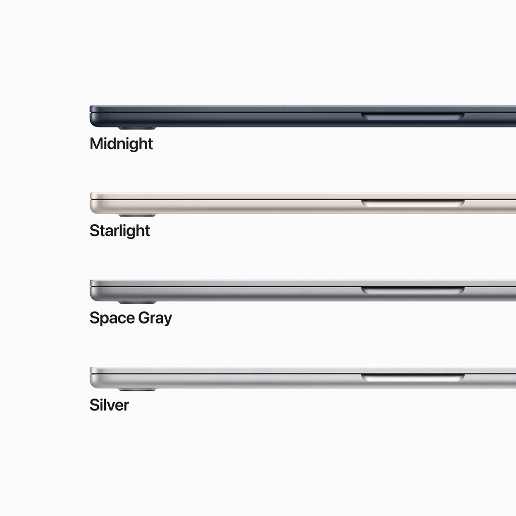 Macbook Air 15” Apple M2 8C CPU, 10C GPU/8GB/512GB SSD/Starlight/SWE - MQKV3KS/A hind ja info | Sülearvutid | hansapost.ee