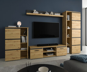 Секция ADRK Furniture Faren, коричневый/серый цвет цена и информация | Секции | hansapost.ee