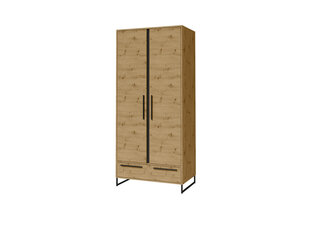 Kapp ADRK Furniture Aria 2D, pruun цена и информация | Шкафы | hansapost.ee