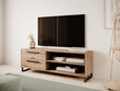 TV-laud ADRK Furniture Aria, pruun цена и информация | Televiisori alused | hansapost.ee