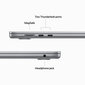 Macbook Air 15” Apple M2 8C CPU, 10C GPU/8GB/256GB SSD/Space Grey/INT - MQKP3ZE/A hind ja info | Sülearvutid | hansapost.ee