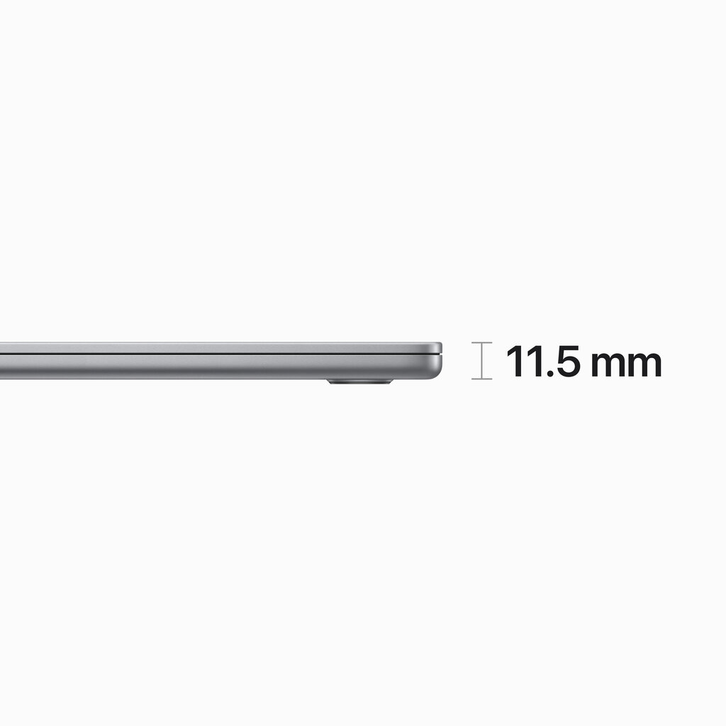 Macbook Air 15” Apple M2 8C CPU, 10C GPU/8GB/256GB SSD/Space Grey/RUS - MQKP3RU/A hind ja info | Sülearvutid | hansapost.ee