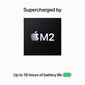 Macbook Air 15” Apple M2 8C CPU, 10C GPU/8GB/256GB SSD/Silver/INT - MQKR3ZE/A цена и информация | Sülearvutid | hansapost.ee