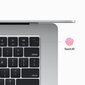 Macbook Air 15” Apple M2 8C CPU, 10C GPU/8GB/256GB SSD/Silver/RUS - MQKR3RU/A цена и информация | Sülearvutid | hansapost.ee