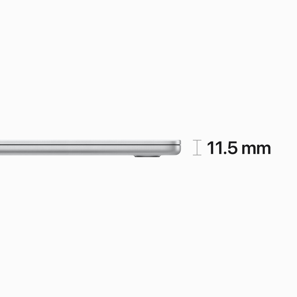 Macbook Air 15” Apple M2 8C CPU, 10C GPU/8GB/256GB SSD/Silver/RUS - MQKR3RU/A hind ja info | Sülearvutid | hansapost.ee