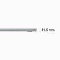 Macbook Air 15” Apple M2 8C CPU, 10C GPU/8GB/256GB SSD/Silver/RUS - MQKR3RU/A цена и информация | Sülearvutid | hansapost.ee