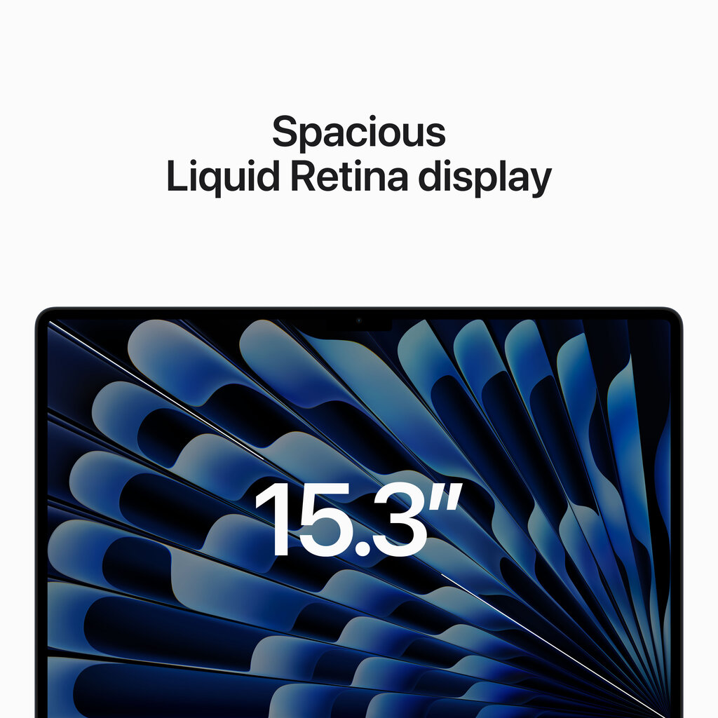 Macbook Air 15” Apple M2 8C CPU, 10C GPU/8GB/256GB SSD/Midnight/INT - MQKW3ZE/A цена и информация | Sülearvutid | hansapost.ee