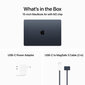 Macbook Air 15” Apple M2 8C CPU, 10C GPU/8GB/256GB SSD/Midnight/RUS - MQKW3RU/A цена и информация | Sülearvutid | hansapost.ee