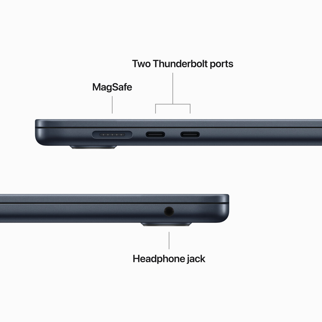 Macbook Air 15” Apple M2 8C CPU, 10C GPU/8GB/256GB SSD/Midnight/RUS - MQKW3RU/A hind ja info | Sülearvutid | hansapost.ee