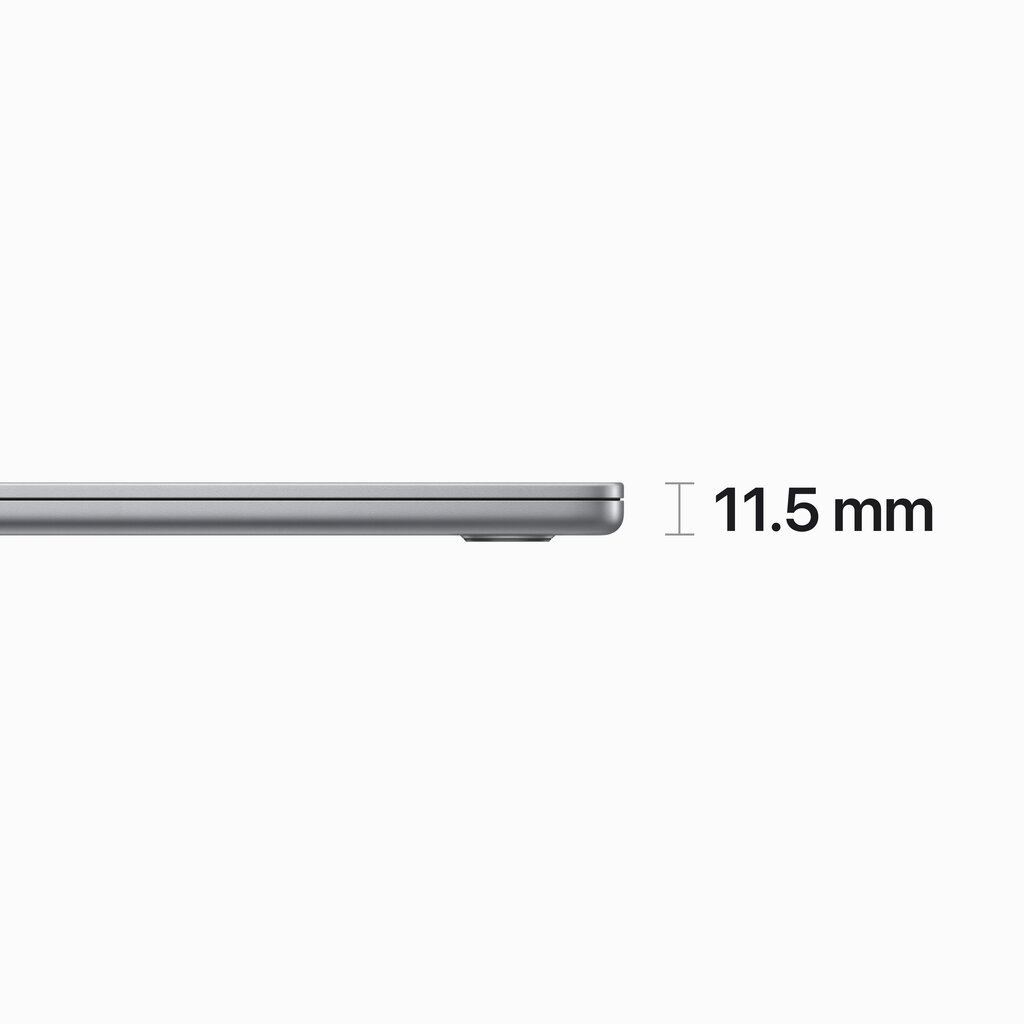 Macbook Air 15” Apple M2 8C CPU, 10C GPU/8GB/512GB SSD/Space Grey/INT - MQKQ3ZE/A hind ja info | Sülearvutid | hansapost.ee