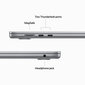 Macbook Air 15” Apple M2 8C CPU, 10C GPU/8GB/512GB SSD/Space Grey/RUS - MQKQ3RU/A hind ja info | Sülearvutid | hansapost.ee