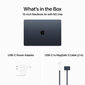 Macbook Air 15” Apple M2 8C CPU, 10C GPU/8GB/512GB SSD/Midnight/RUS - MQKX3RU/A цена и информация | Sülearvutid | hansapost.ee