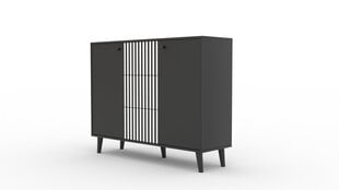 Комод ADRK Furniture Fadi, черный цвет цена и информация | Комоды | hansapost.ee