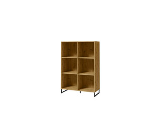 Полка ADRK Furniture Aria, коричневый/черный цвет цена и информация | Полки | hansapost.ee