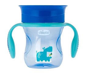 360' tass isejoomiseks Chicco, sinine, 12m+, 200 ml price and information | Lutipudelid ja tarvikud | hansapost.ee