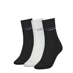 Calvin Klein naiste sokid 3pk kinkekarbis, must-valge hind ja info | Calvin Klein Riided naistele | hansapost.ee