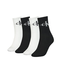 Calvin Klein naiste sokid 4pk kinkekarbis, must-valge hind ja info | Sokid naistele | hansapost.ee