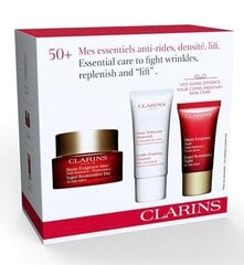 Näohoolduskomplekt Clarins Super Restorative: päevakreem 50 ml + öökreem 15 ml + puhastusvaht 30 ml цена и информация | Кремы для лица | hansapost.ee